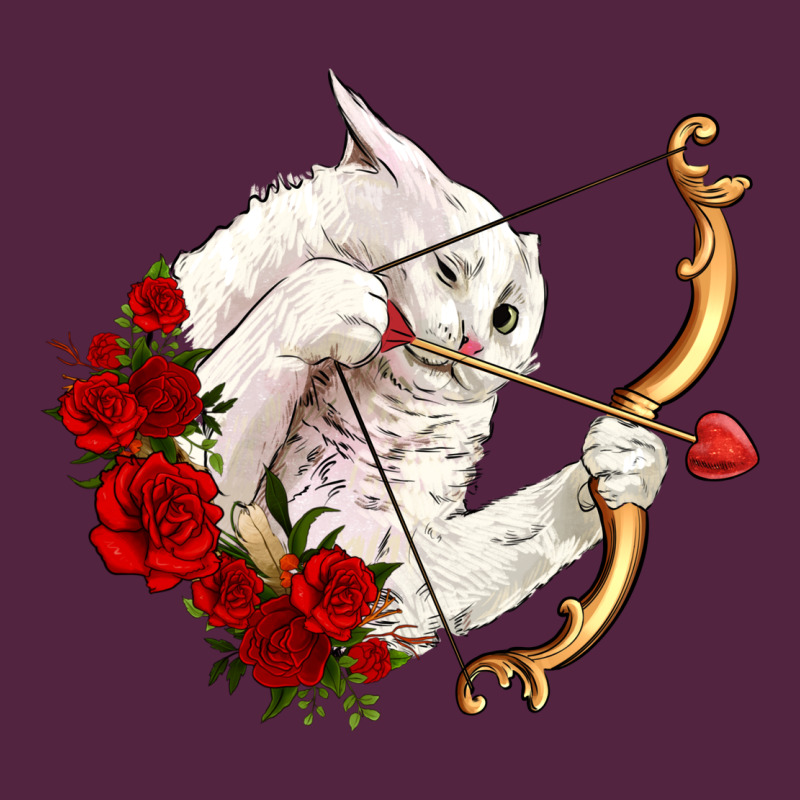 Cupid Cat Urban Hoodie by OliviaCreatesArt | Teevron