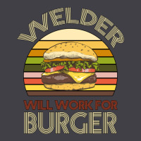 Welder Wıll Work For Burger Heavyweight Hoodie | Teevron
