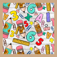 Back To School Seamless Pattern Vintage Hoodie | Teevron