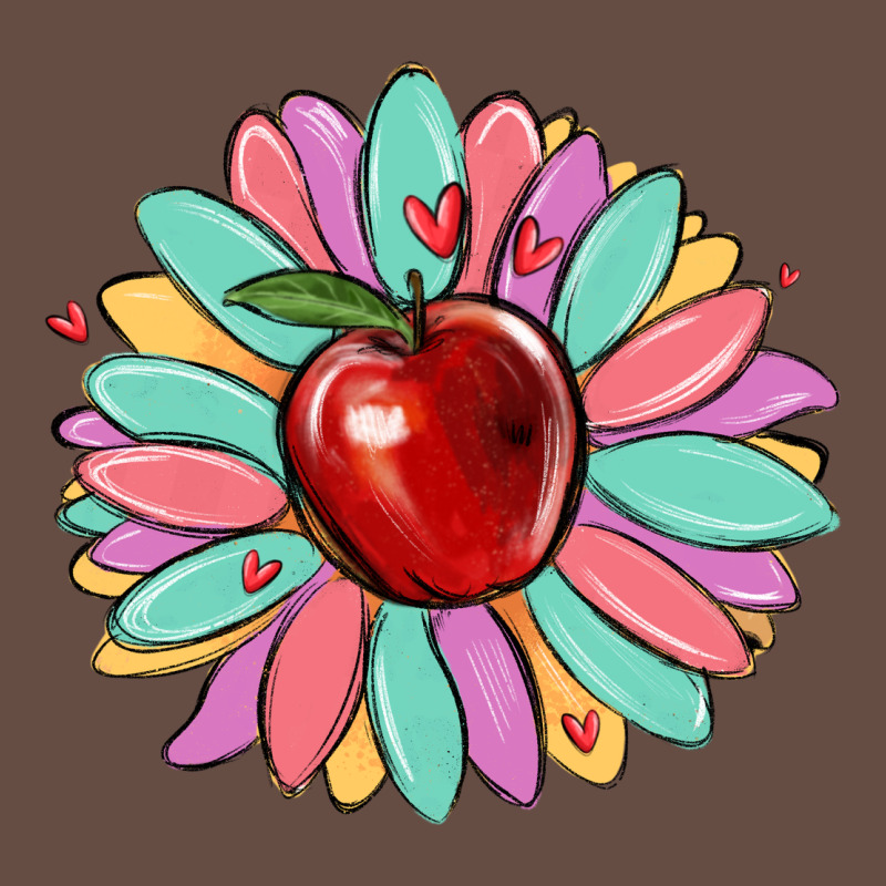 Teacher Apple Long Sleeve Tee by MaliasSmallBusiness | Teevron