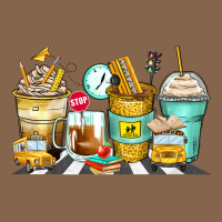 School Bus Coffee Cups Premium Tee | Teevron