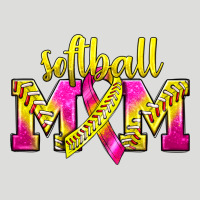 Softball Mom Breast Cancer Zipper Hoodie | Teevron