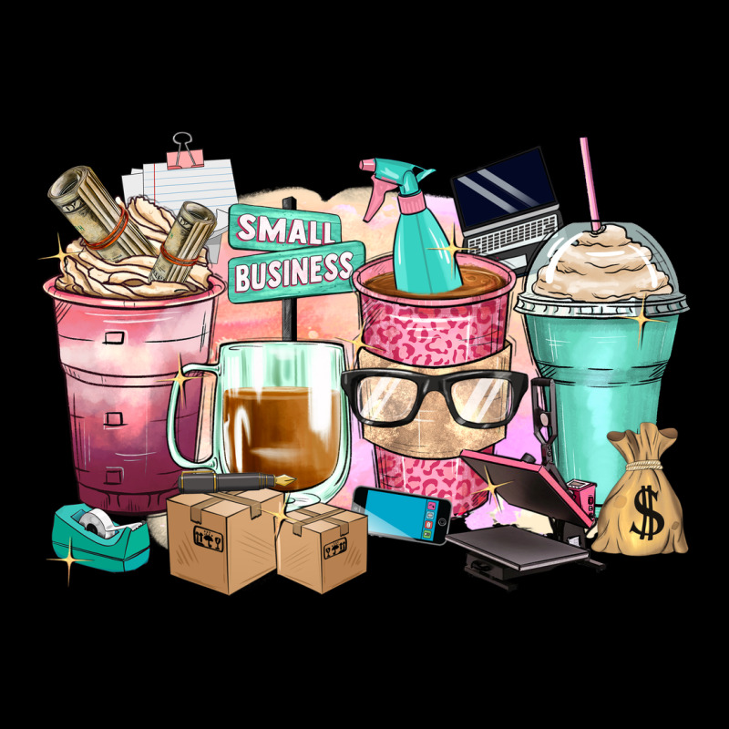 Small Business Coffee Cups Premium Tee by Zillion Design Studio | Teevron