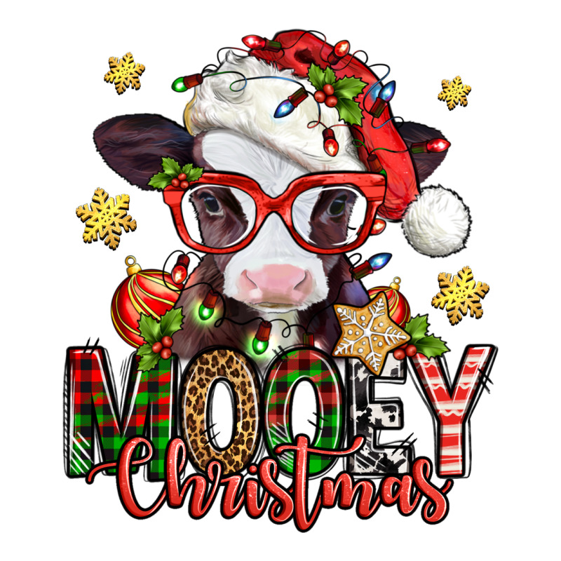 Mooey Christmas Baby Calf Urban Heavy Tee by Jasminsmagicworld | Teevron