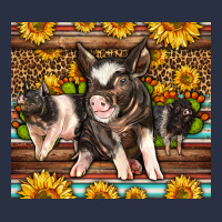 Western Cute Hampshire Pigs Heavyweight Sweatshirt | Teevron