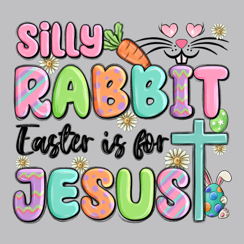 Silly Rabbit Easter Is For Jesus Long Sleeve Tee by MaliasSmallBusiness | Teevron