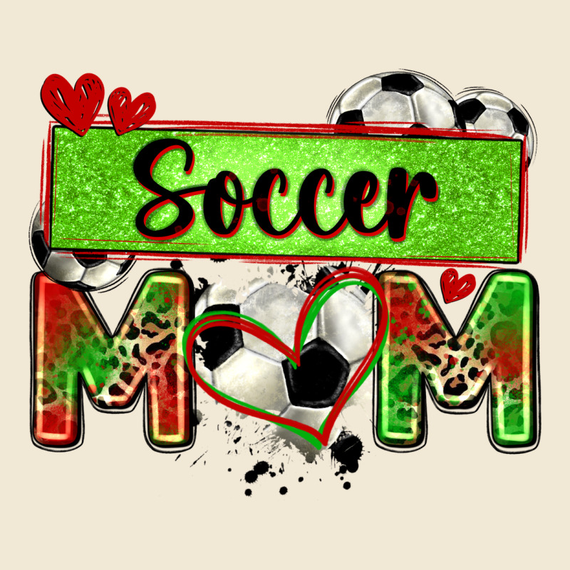 Soccer Mom With Leopard Ladies Tee by Zillion Design Studio | Teevron