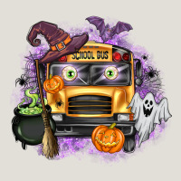 Halloween School Bus Heavy Core Tee | Teevron