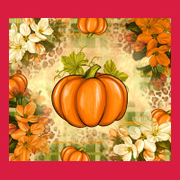 Fall Pumpkins With Flowers Premium Hoodie | Teevron