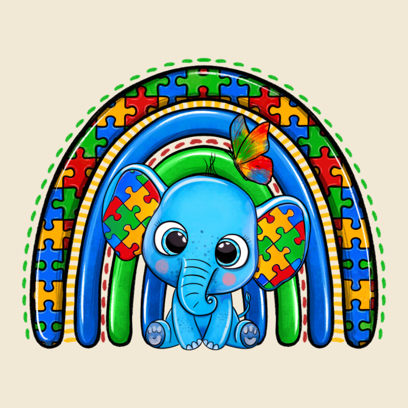 Autism Elephant Rainbow Premium Tee by Zillion Design Studio | Teevron