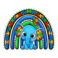 autism elephant rainbow | Teevron