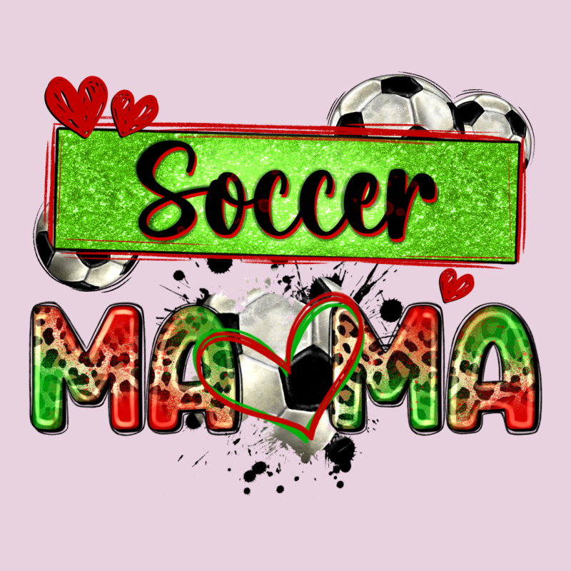 Soccer Mama With Leopard Ladies Tee by Zillion Design Studio | Teevron