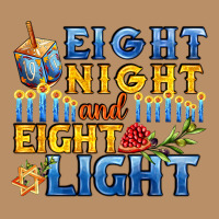 Eight Night And Eight Light For Hanukkah Vintage Hoodie | Teevron
