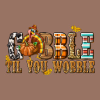 Gobble Til You Wobble With Turkey Premium Hoodie | Teevron