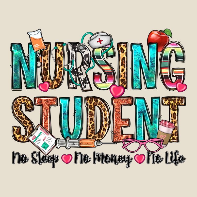 Nursing Student No Sleep No Money No Life Urban Hoodie by OliviaCreatesArt | Teevron