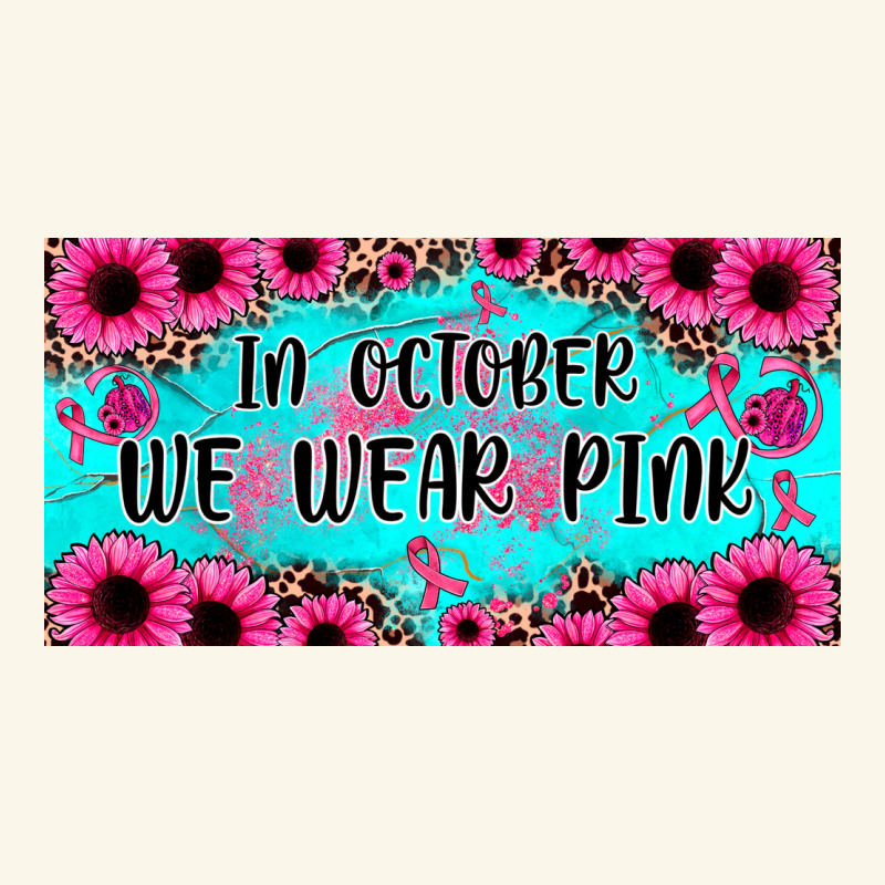 In October We Wear Pink Premium Hoodie by JahusDesignShop | Teevron