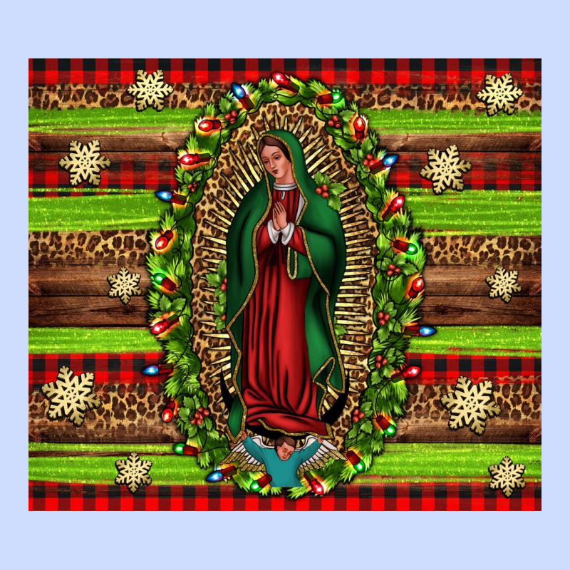Our Lady Of Guadalupe Christmas Urban Heavy Tee by Jasminsmagicworld | Teevron