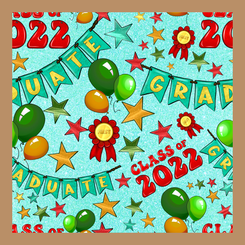 Class Of 2022 Graduation Seamless Pattern Vintage Hoodie by BundleAndBundleShop | Teevron