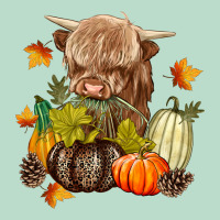 Heifer With Pumpkins Premium Hoodie | Teevron