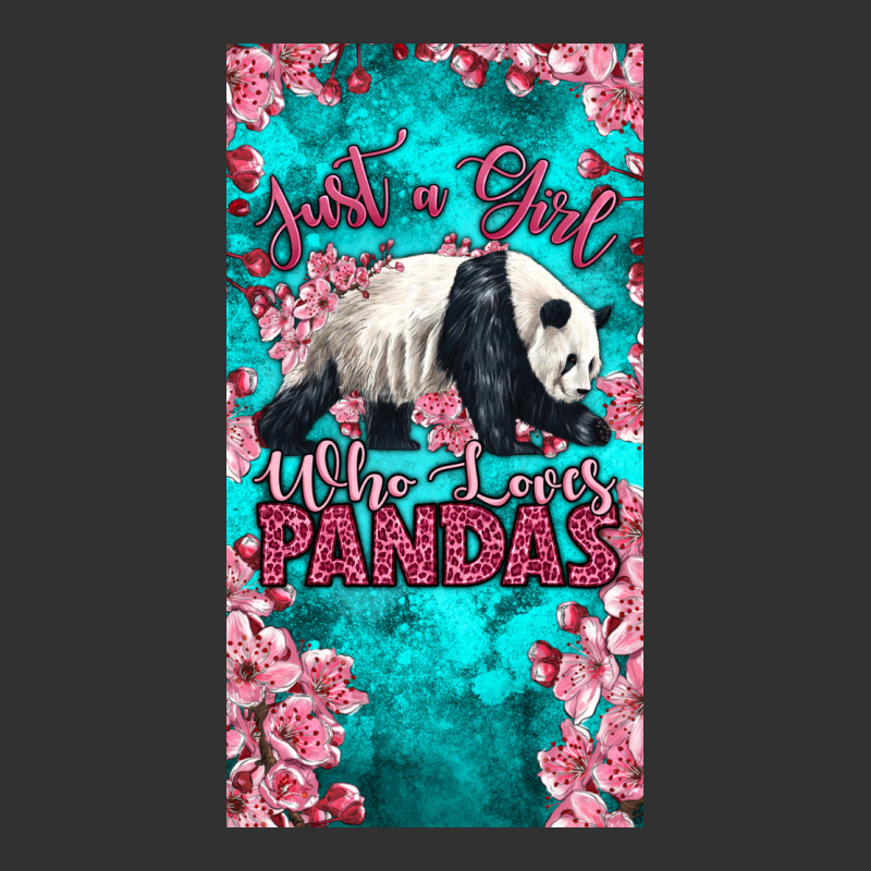 Just A Girl Who Loves Pandas Urban Heavy Tee by LillyAllenDesigns | Teevron