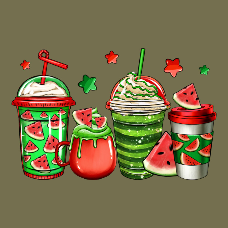 Watermelon Coffee Vintage Hoodie by Jasminsmagicworld | Teevron