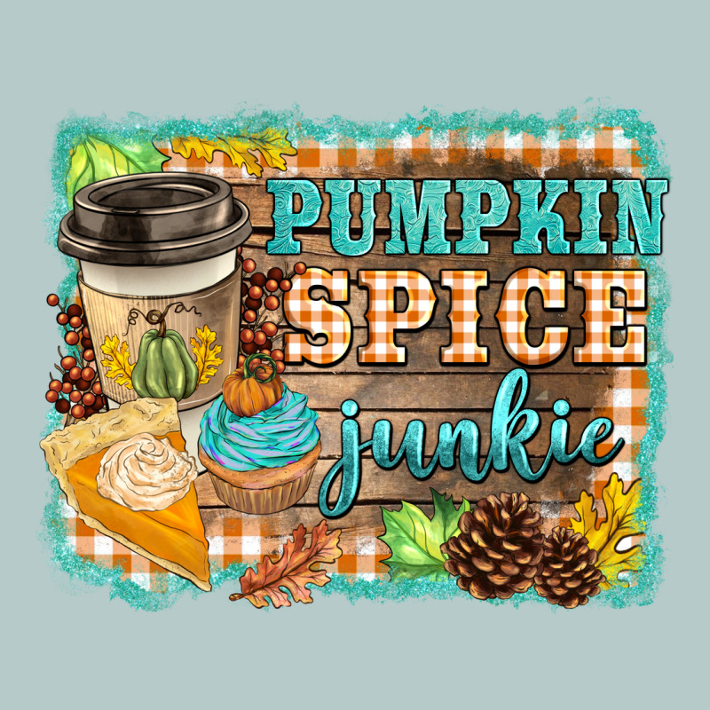 Pumpkin Spice Junkie Heavy Core Tee by BarkalooDesign | Teevron