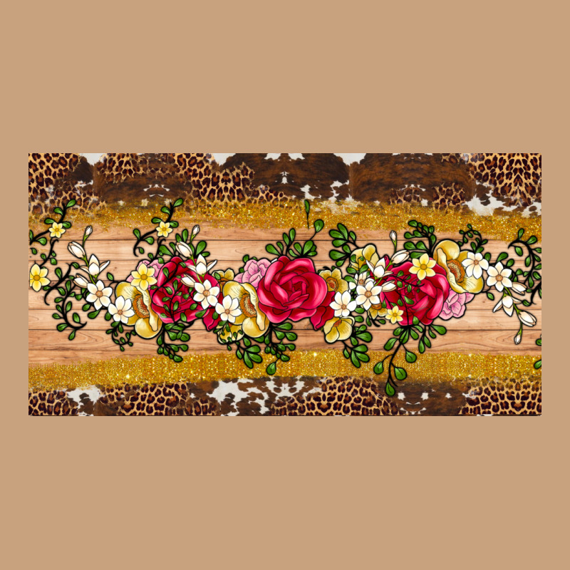 Western  Leopardfloral Licanse Plate Vintage Tee by Artiststas | Teevron