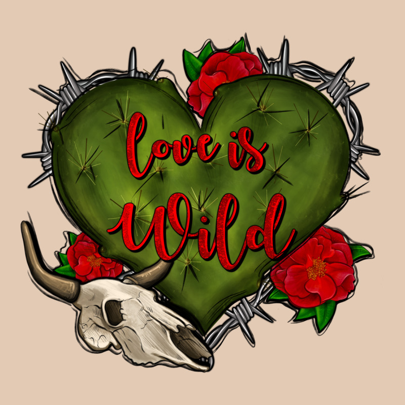 Love Is Wild With Bullskull Olivia Urban Hoodie by OliviaCreatesArt | Teevron