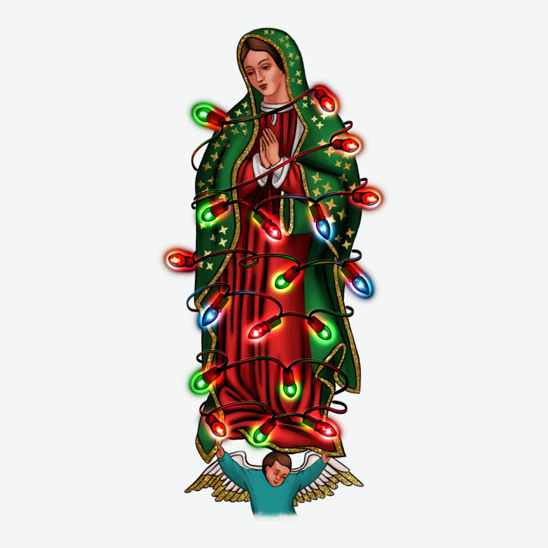 Our Lady Of Guadalupe Christmas Urban Heavy Tee by Jasminsmagicworld | Teevron