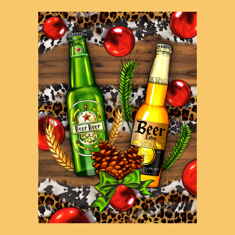 Beer Bottles With Wheat And Barley Vintage Hoodie by AdoDesignShop | Teevron