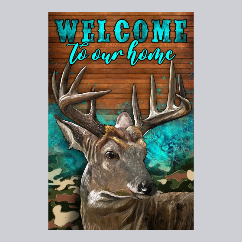 Western Buck Deer Garden Heavyweight Sweatshirt by LillyAllenDesigns | Teevron