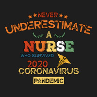 Never Underestimate A Nurse Heavyweight Hoodie | Teevron