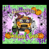 Halloween School Bus Heavy Core Tee | Teevron