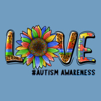 Love Sunflower Autism Awareness Urban Heavy Tee | Teevron