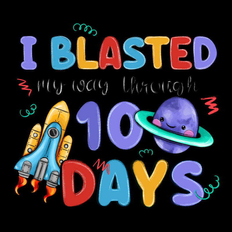 I Blasted My Way Through 100 Days Long Sleeve Tee by MaliasSmallBusiness | Teevron