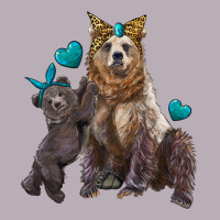 Mama Bear And Baby Bear Vintage Tee | Teevron
