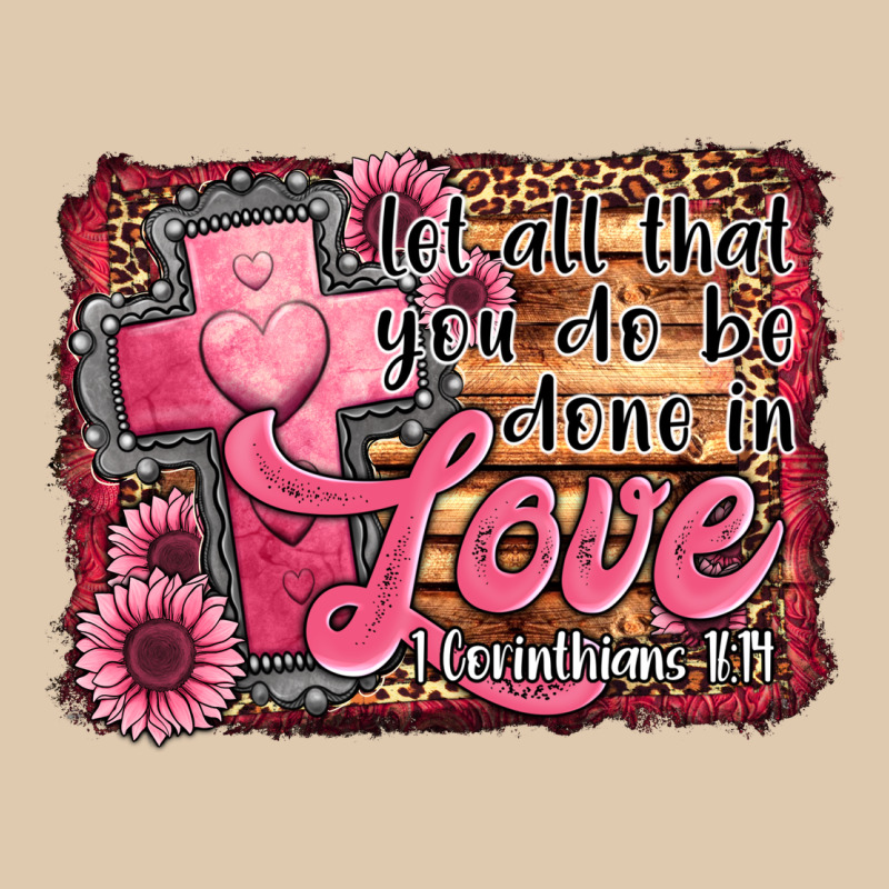 Let All That You Do Be Done In Love Heavyweight Sweatshirt by Jasminsmagicworld | Teevron