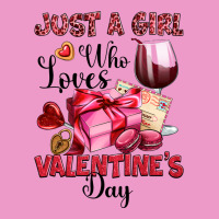Just A Girl Who Loves Valentine's Day Urban Hoodie | Teevron