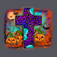 Halloween Cross Vintage Hoodie | Teevron