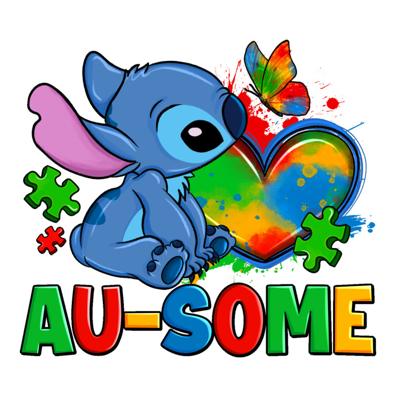 Ausome Stitch Autism Premium Tee by Zillion Design Studio | Teevron
