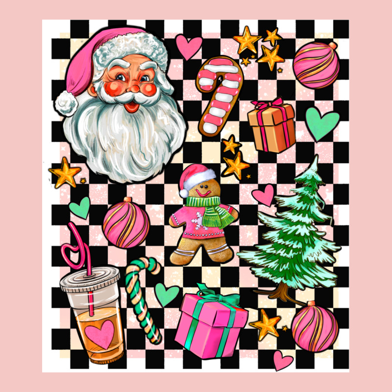 Pink Christmas Elementary Urban Heavy Tee by AdoDesignShop | Teevron
