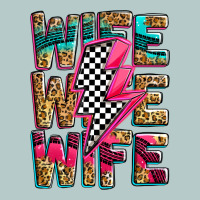 Race Wife Wife Wife Lightningbolt Heavy Core Tee | Teevron