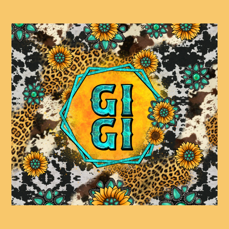 Gigi Sunflower Turquoise Vintage Hoodie by Jasminsmagicworld | Teevron