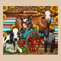 Farm Animals On An Old Wagon Heavyweight Sweatshirt | Teevron
