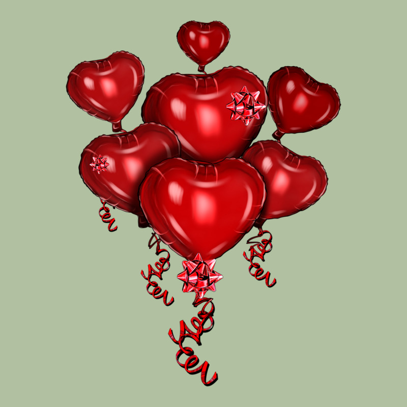 Heart Balloons Olivia Urban Hoodie by OliviaCreatesArt | Teevron