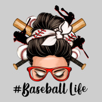 Baseball Life Messy Bun Premium Tee | Teevron