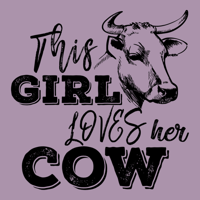 This Girl Loves Her Cow Heavyweight Hoodie by Bettercallsaul | Teevron