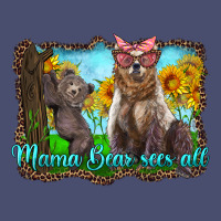 Mama Bear Sees All With Sunflowers Vintage Tee | Teevron