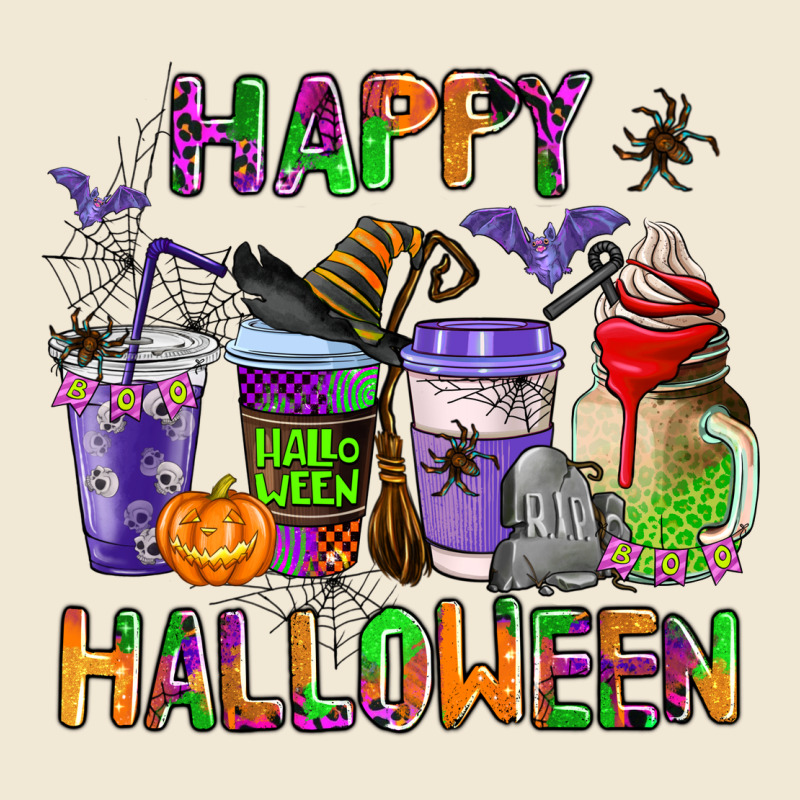 Happy Halloween Coffee Cups Premium Tee by AdoDesignShop | Teevron