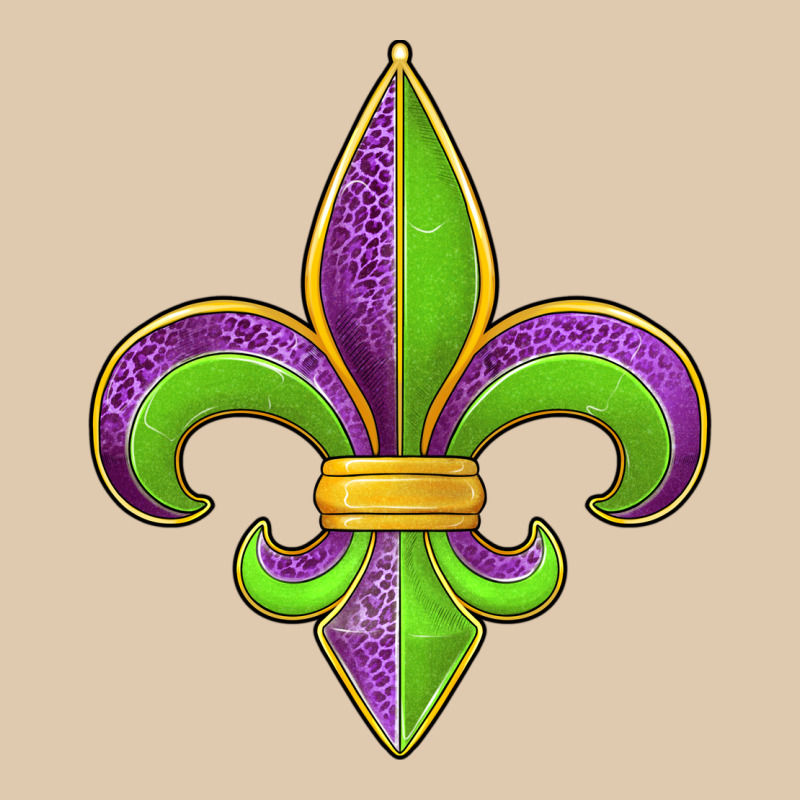 Mardi Gras Fleur De Lis Leopard Heavyweight Sweatshirt by Jasminsmagicworld | Teevron